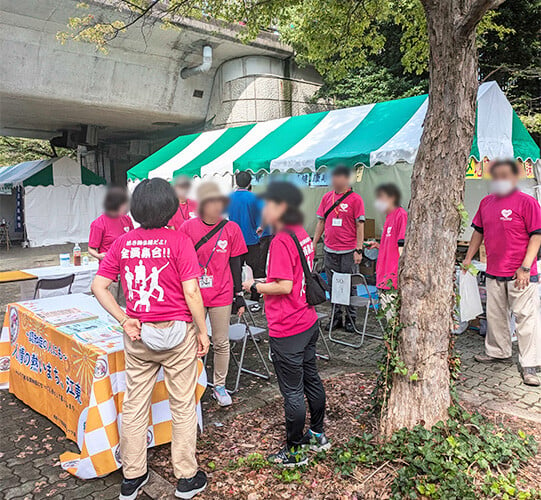 江東区民まつりで認知機能チェックアプリONSEIをご紹介_2024年10月19日（土）